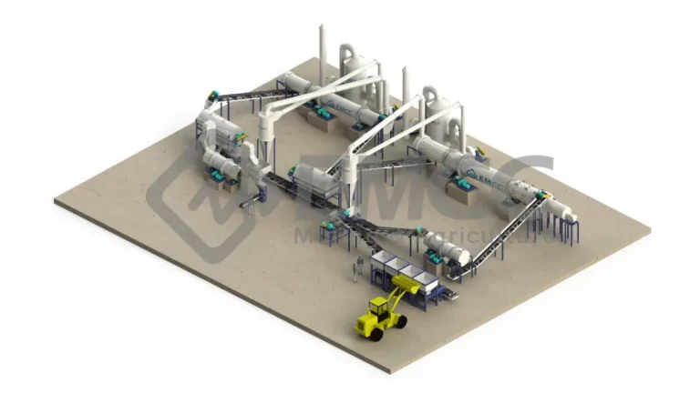 Rotary Drum Granulation, Fertilizer Machine