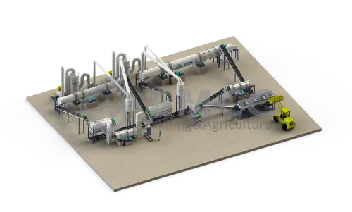 fertilizer machine, drum granulation production line